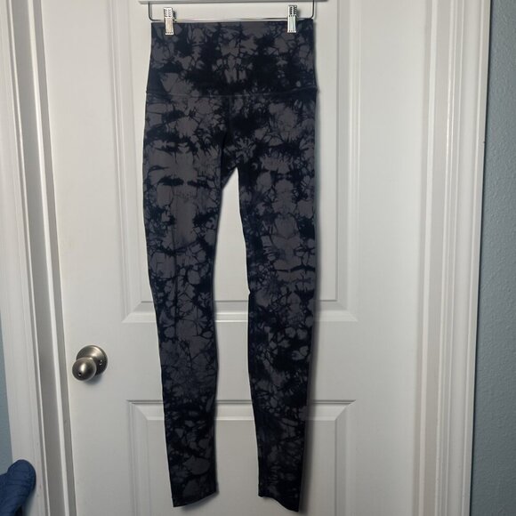 Lululemon Wunder Under Pant (Hi-Rise) (Shibori) 31" - 6 Shibori Black Dark Carbo - Picture 3 of 7
